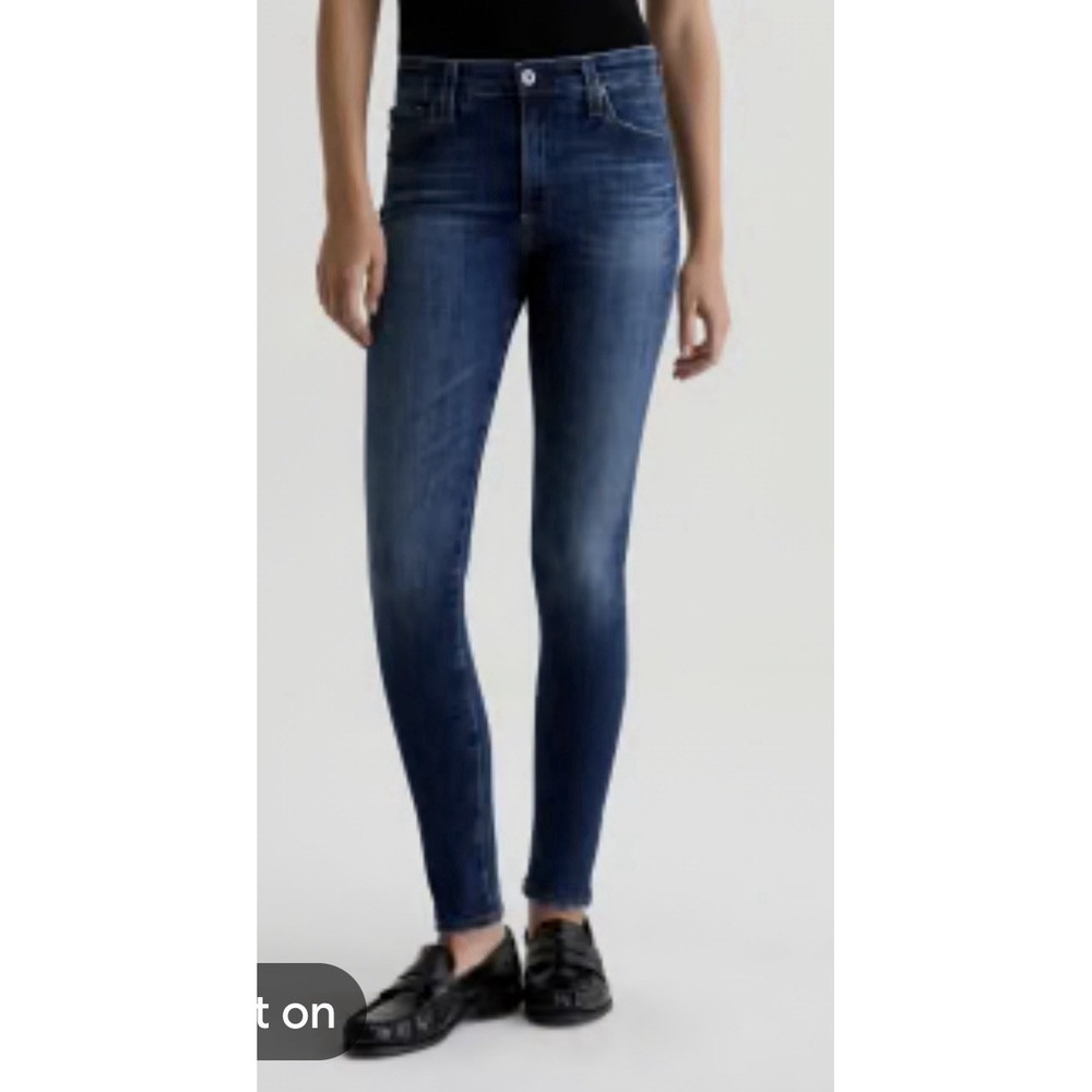 Adriano Goldschmied AG Farrah Skinny High Rise Denim Jeans 28R Casual Preppy